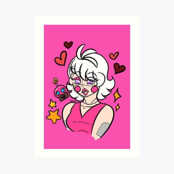 Funtime Chica - Print Art Board Print for Sale by EeveelutionLova