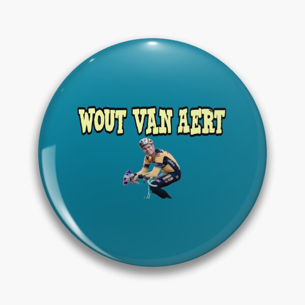 Item preview, Wout Van Aert Sticker designed and sold by HumAInSHOPs.