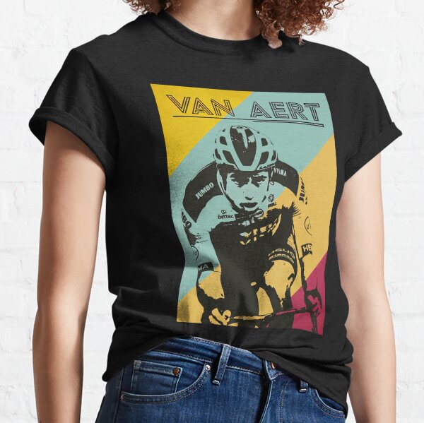 wout van aert rétro T-shirt classique