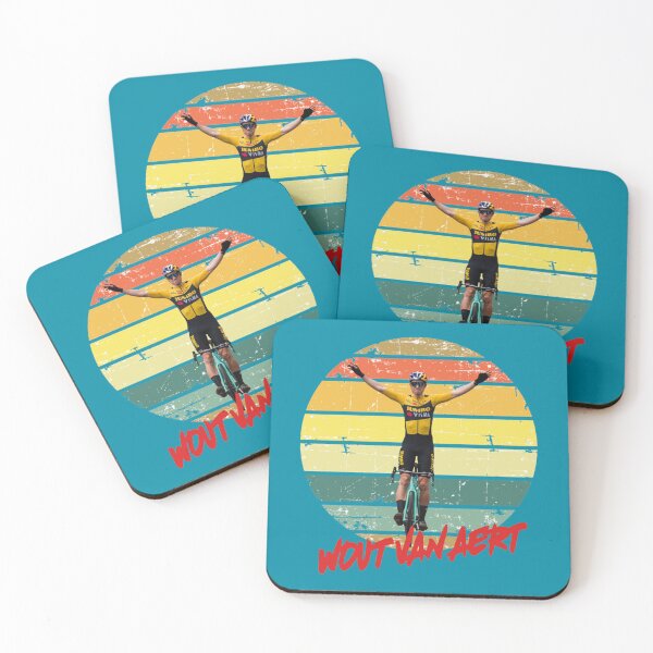 Item preview, Wout Van Aert retro circle   designed and sold by HumAInSHOPs.