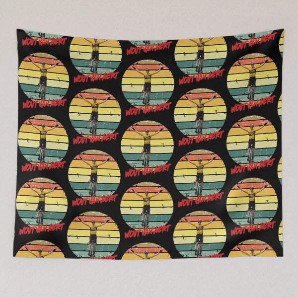 Item preview, Wout Van Aert retro circle   designed and sold by HumAInSHOPs.