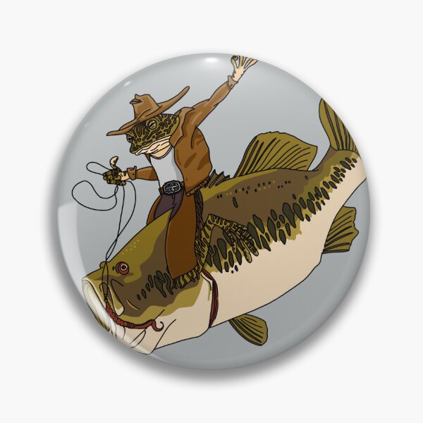 Item preview, Bucking Bass designed and sold by Clairebearnemo.