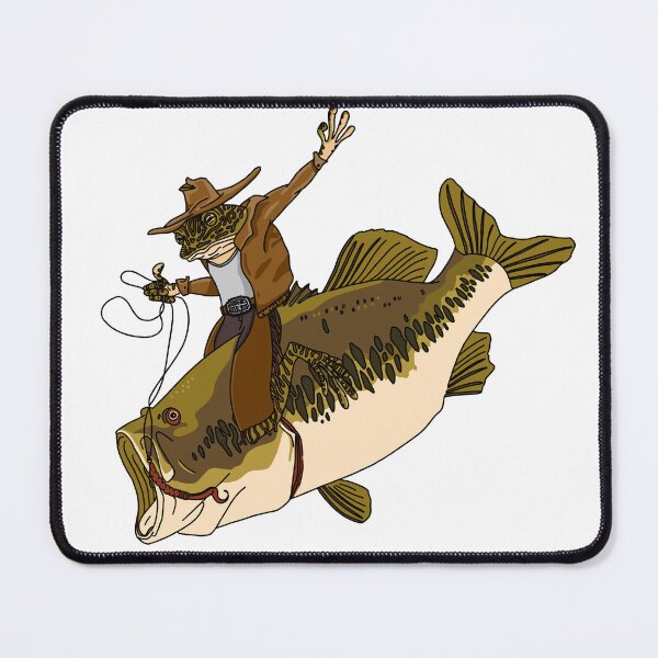 Item preview, Bucking Bass designed and sold by Clairebearnemo.