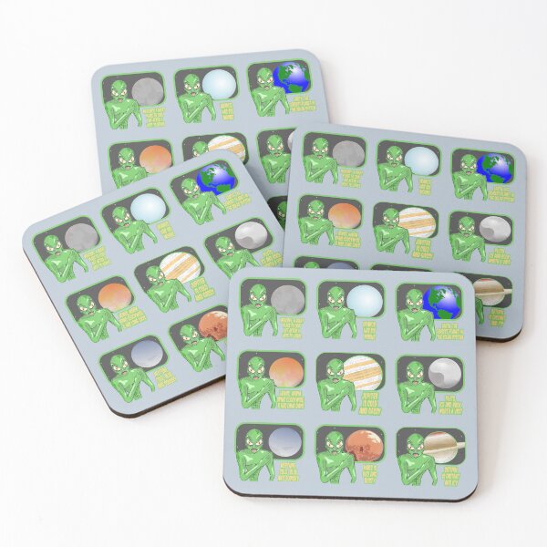 Item preview, Funny alien solar system review designed and sold by piedaydesigns.