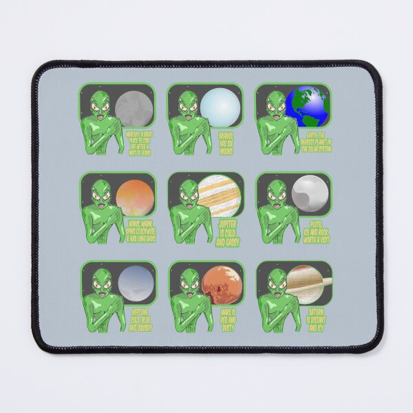 Item preview, Funny alien solar system review designed and sold by piedaydesigns.