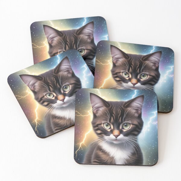 Item preview, Cosmic Cute Cat Lighting designed and sold by Symerca.