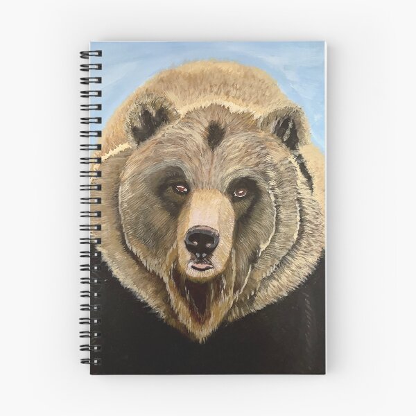 Item preview, Gorgeous painting of a brown bear designed and sold by MEyolo2.