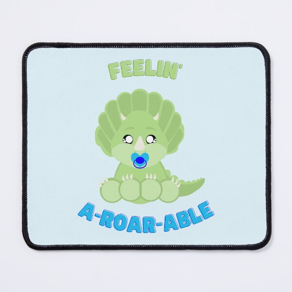 Item preview, Feelin' a-ROAR-able/Baby Dino Boy designed and sold by CuddlyPeas.