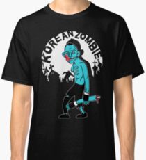 Camiseta clásica Zombie coreano roto brazo derecho