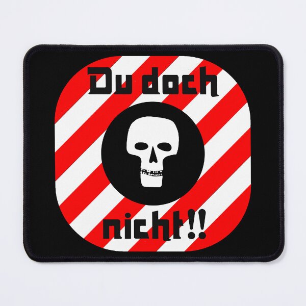 Item preview, Du doch nicht skull graphic designed and sold by MichaelEpp.