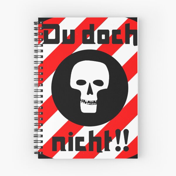 Item preview, Du doch nicht skull graphic designed and sold by MichaelEpp.