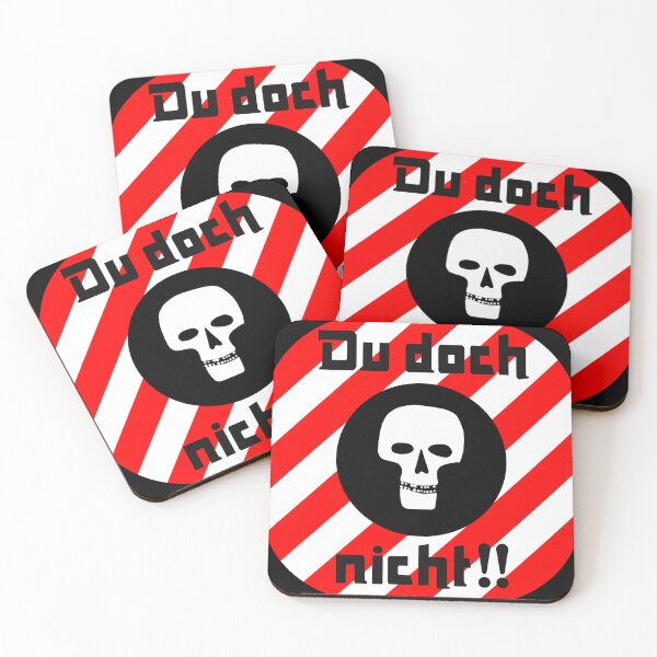Item preview, Du doch nicht skull graphic designed and sold by MichaelEpp.