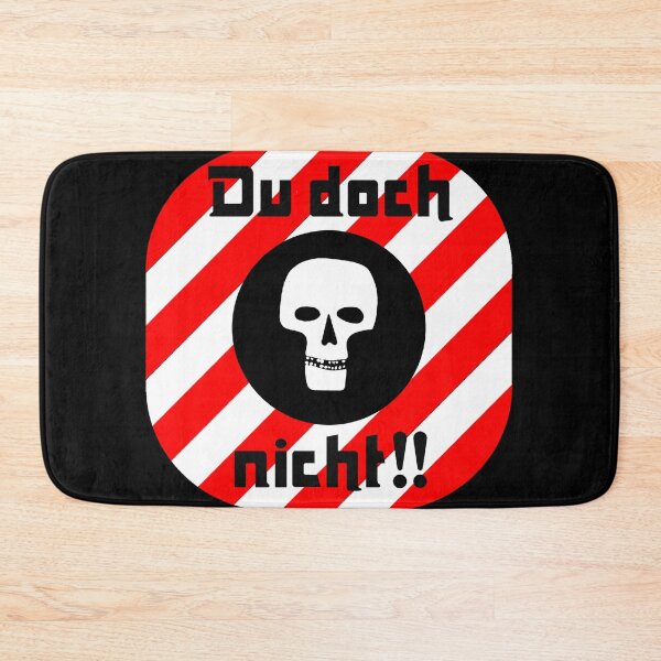 Item preview, Du doch nicht skull graphic designed and sold by MichaelEpp.
