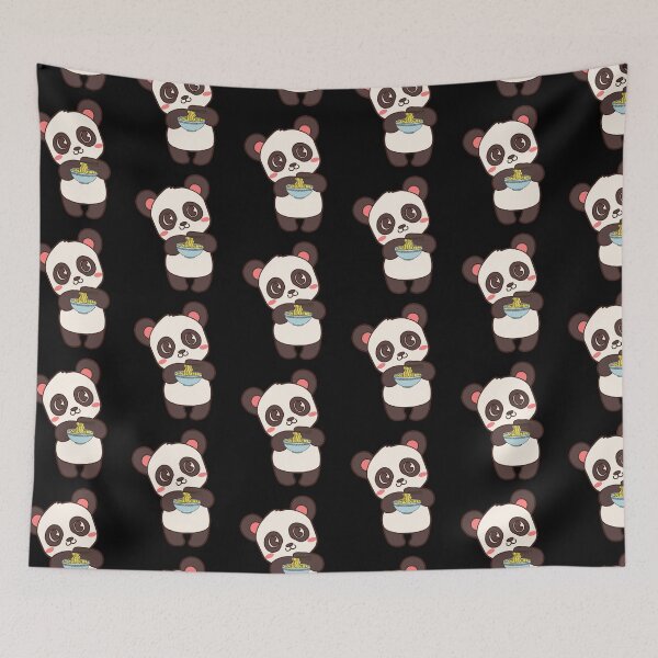 Item preview, Panda, Noodles, Cute Panda, Panda Eating Ramen Noodles, Noodle, Baby Panda, Panda Bear designed and sold by CreativeBuys.
