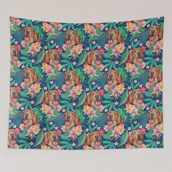 Item preview, Tropical Serbian Hound designed and sold by lulupetart.