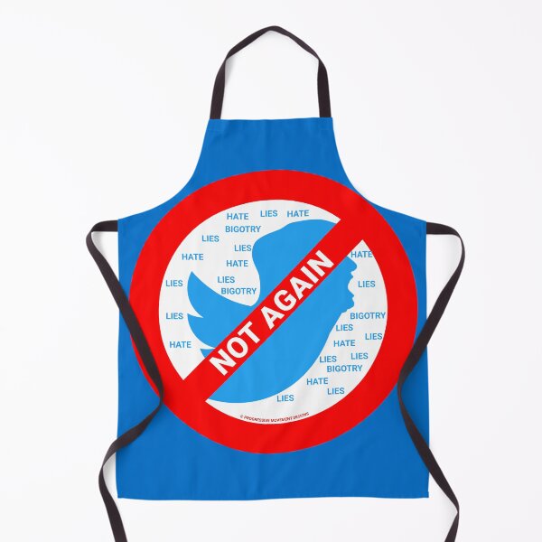 Item preview, PMD00401 Progressive Movement Designs No Trump Tweets symbol for anti bullying anti bigotry anti hate speech movement for liberal democrats or progressives designed and sold by ProgressiveLeft.