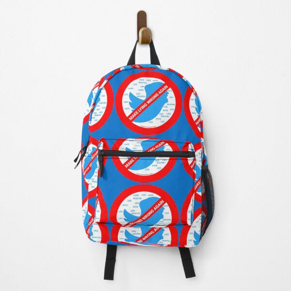 Item preview, PMD00402 Progressive Movement Designs No Trump Tweets symbol for anti bullying anti bigotry anti hate speech movement for liberal democrats or progressives designed and sold by ProgressiveLeft.
