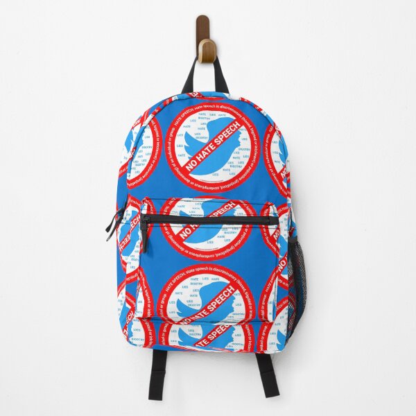 Item preview, PMD00405 Progressive Movement Designs No Trump Tweets No Hate Speech symbol for anti bullying anti bigotry anti hate speech movement for liberal democrats or progressives designed and sold by ProgressiveLeft.