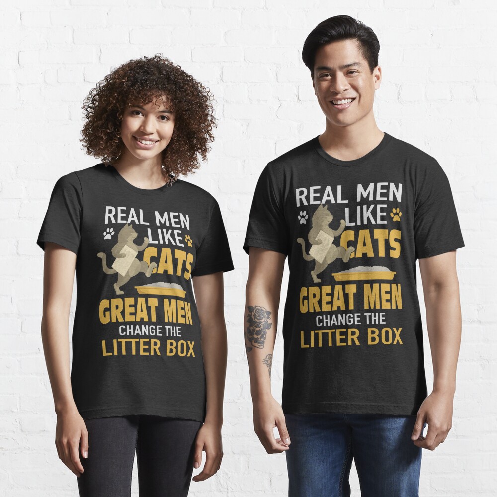 real men like cats shirt