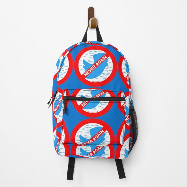 Item preview, PMD00406 Progressive Movement Designs No Trump Tweets Never Again symbol for anti bullying anti bigotry anti hate speech movement for liberal democrats or progressives designed and sold by ProgressiveLeft.