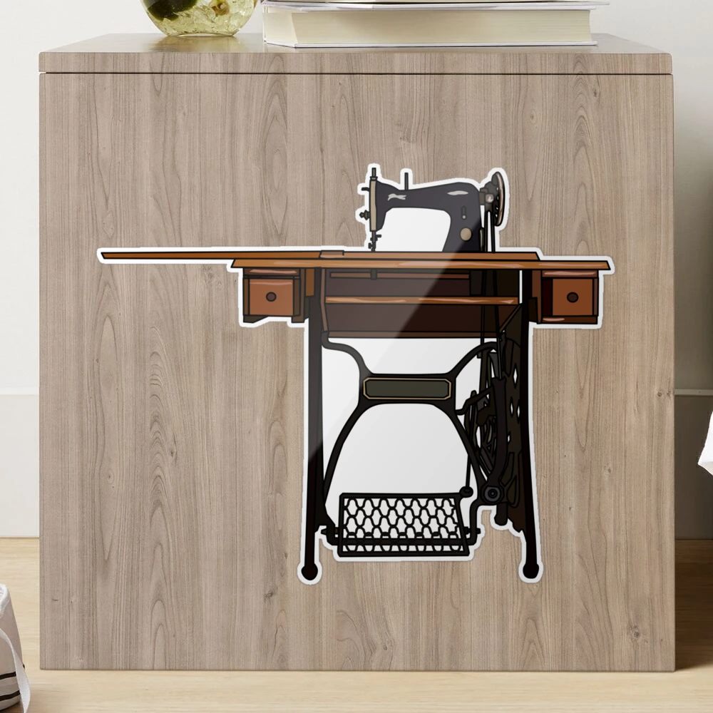 Sewing Machine Desk 3D model