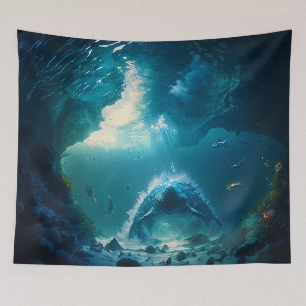 Item preview, Tidal Tapestry: The Colorful Stories of the Sea designed and sold by oanaunciuleanu.