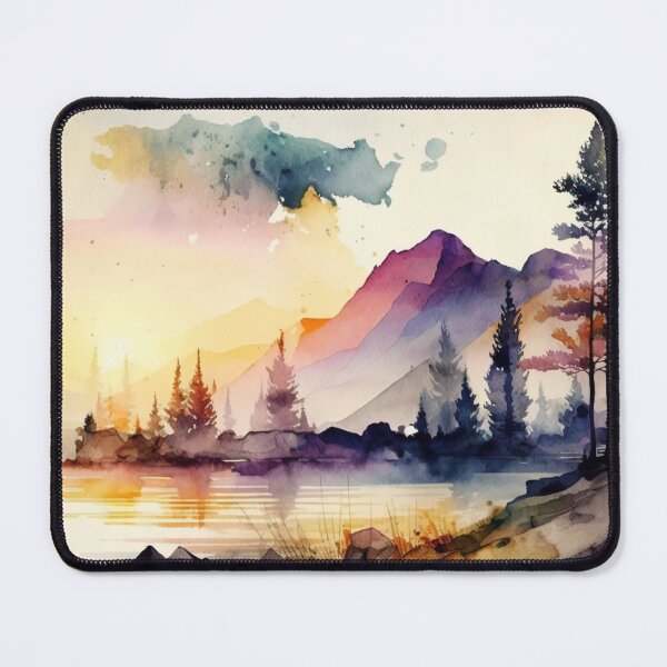 Item preview, Relaxing Watercolor #236 designed and sold by Avocado Design Studio.