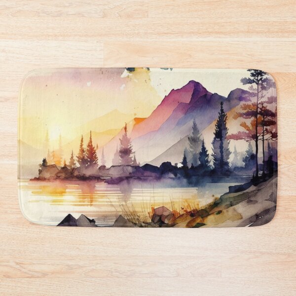 Item preview, Relaxing Watercolor #236 designed and sold by Avocado Design Studio.