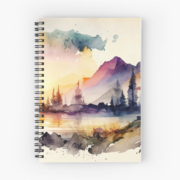 Item preview, Relaxing Watercolor #236 designed and sold by Avocado Design Studio.