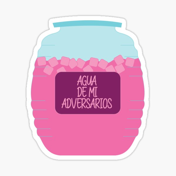 Agua Frescas Sticker for Sale by Jorge Losoya