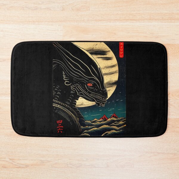 Item preview, Alien LV426 Ukiyo-e Japanese Woodblock Print designed and sold by tbunks.