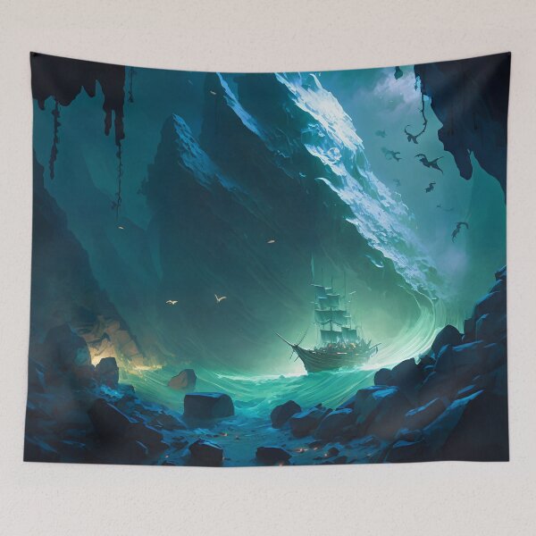 Item preview, Tidal Tapestry: The Colorful Stories of the Sea designed and sold by oanaunciuleanu.