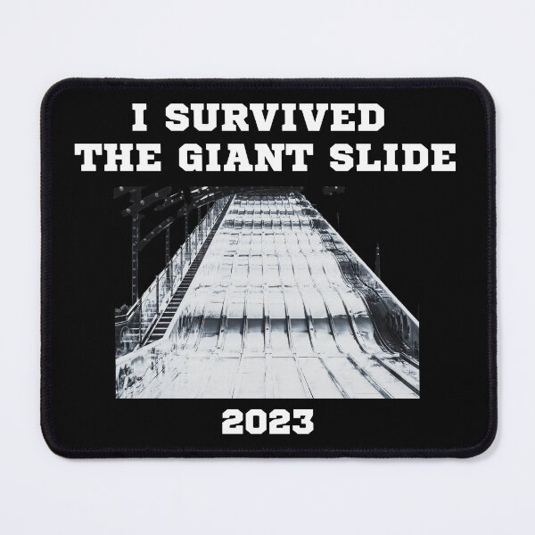 Item preview, I Survived the Giant Slide | Steel Monsters | Staple Slides designed and sold by KonnichiwaStore.