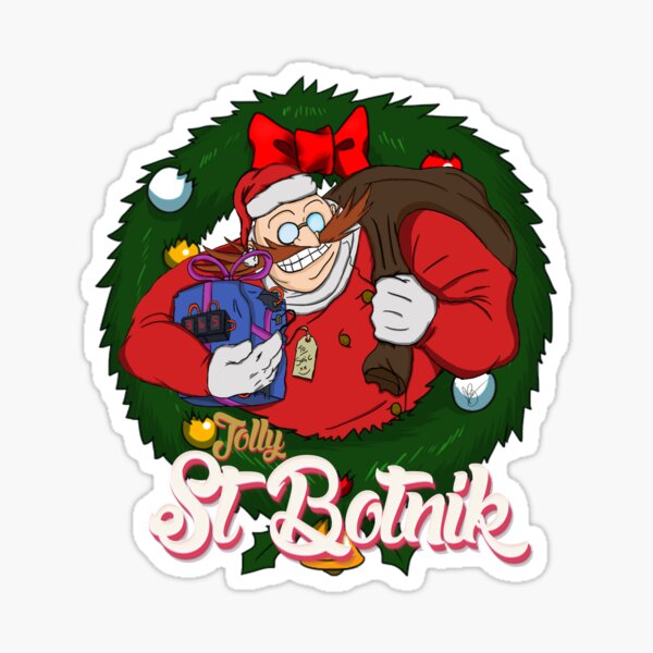 Jolly St.Botnik Christmas Sticker