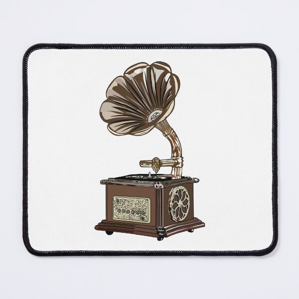 Item preview, Turntable cartoon illustration designed and sold by Misscartoon.