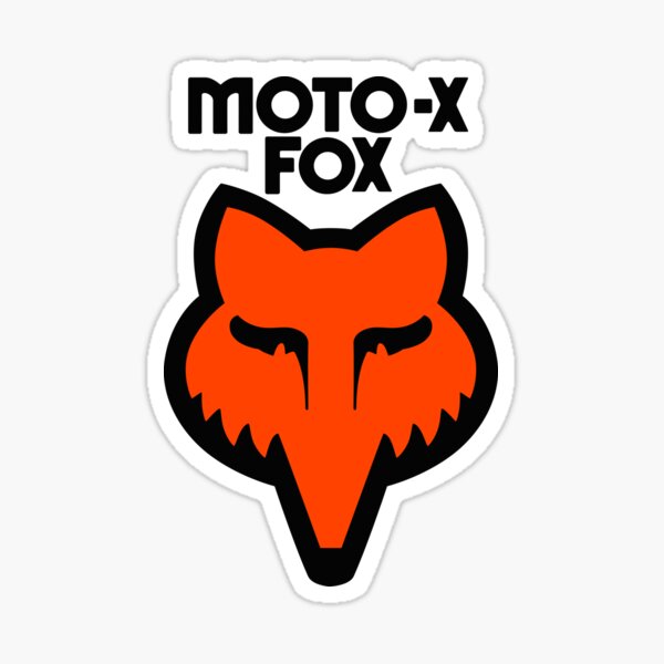 Fox Racing Optics 4.75 Inch Sticker - Red