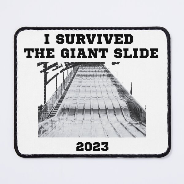 Item preview, I Survived the Giant Slide | Steel Monsters | Staple Slides designed and sold by KonnichiwaStore.