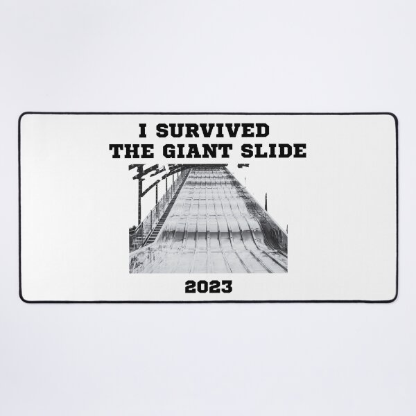 Item preview, I Survived the Giant Slide | Steel Monsters | Staple Slides designed and sold by KonnichiwaStore.