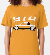 Porsche 914 Seite Slim Fit T-Shirt