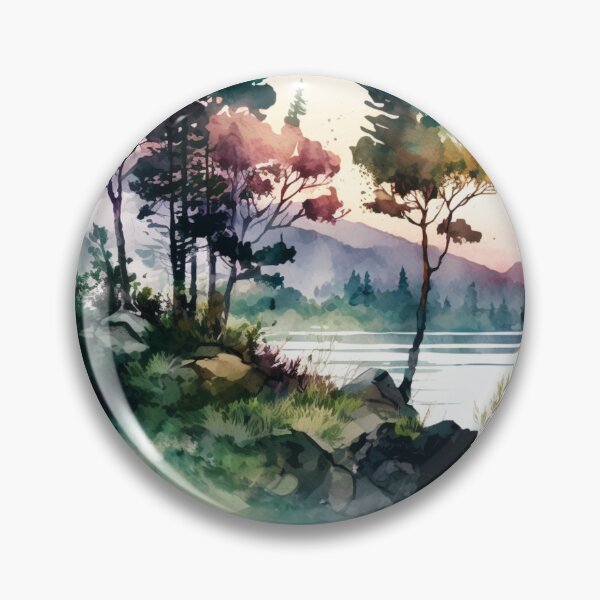 Item preview, Relaxing Watercolor #238 designed and sold by Avocado Design Studio.
