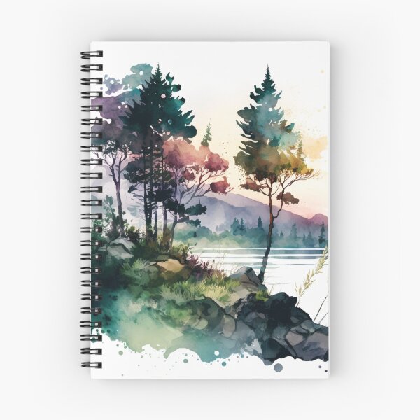 Item preview, Relaxing Watercolor #238 designed and sold by Avocado Design Studio.