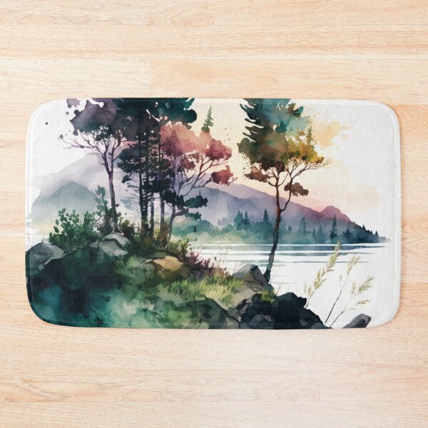 Item preview, Relaxing Watercolor #238 designed and sold by Avocado Design Studio.