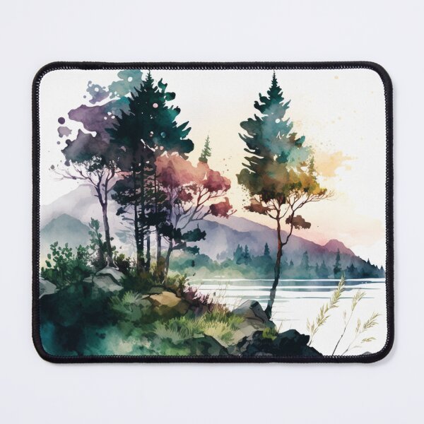 Item preview, Relaxing Watercolor #238 designed and sold by Avocado Design Studio.