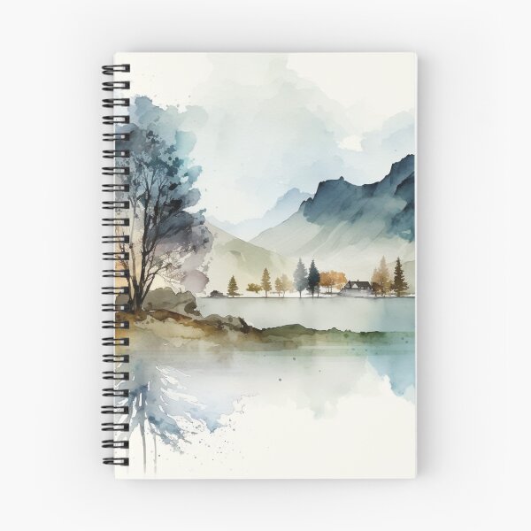 Item preview, Relaxing Watercolor #239 designed and sold by Avocado Design Studio.