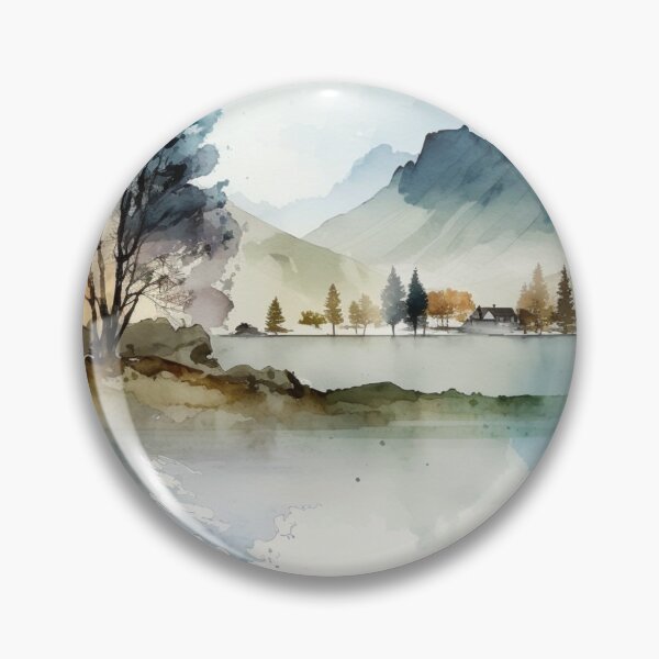 Item preview, Relaxing Watercolor #239 designed and sold by Avocado Design Studio.