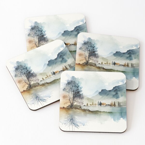 Item preview, Relaxing Watercolor #239 designed and sold by Avocado Design Studio.