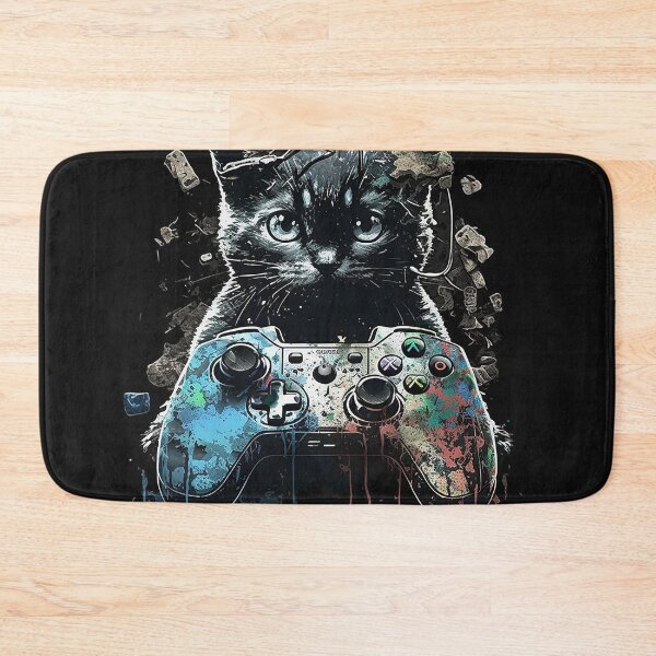 Item preview, Kitten Gamer designed and sold by MyFavorTee.