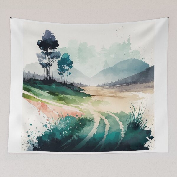 Item preview, Relaxing Watercolor #240 designed and sold by Avocado Design Studio.
