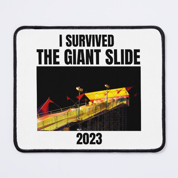 Item preview, I Survived the Giant Slide | Steel Monsters | Staple Slides designed and sold by KonnichiwaStore.