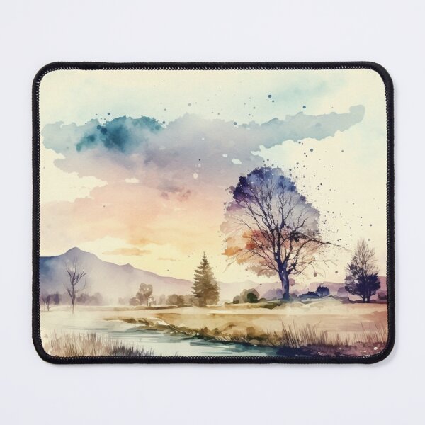 Item preview, Relaxing Watercolor #241 designed and sold by Avocado Design Studio.